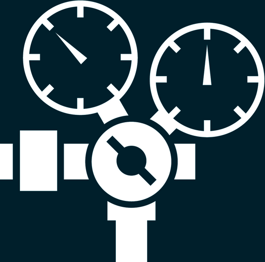 Airgas® 4' Stainless Steel Cryogenic Transfer Hose With 316L Stainless Steel CGA-440 X 3/8" MNPT End Connections