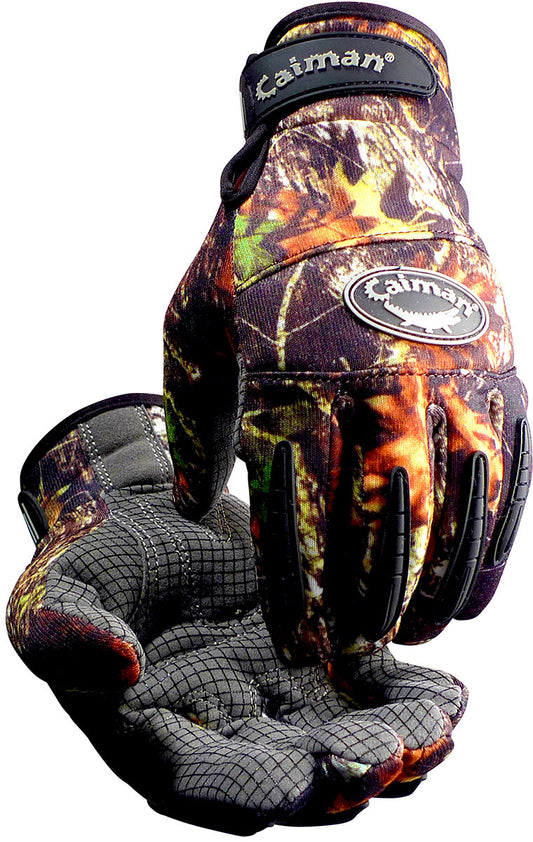 Protective Industrial Products X-Large Camouflage Caiman® Synthetic Leather Light Heatrac® III Lined Cold Weather Gloves