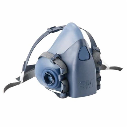 3M™ 051131-37083  7503 Reusable Half Face Mask Respirator, Large, Dark Blue (Per Each)