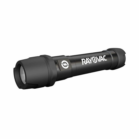 Rayovac DIY6AA-BXTA Workhorse Pro Virtually Indestructible Flashlight, Black, Includes 3AAA