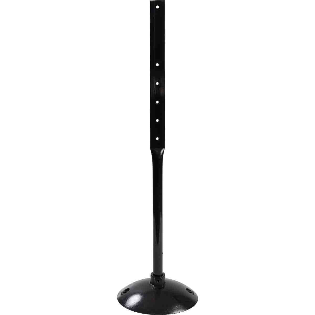 Brady® 4' X 14" Black Aluminum | Iron Sign Post