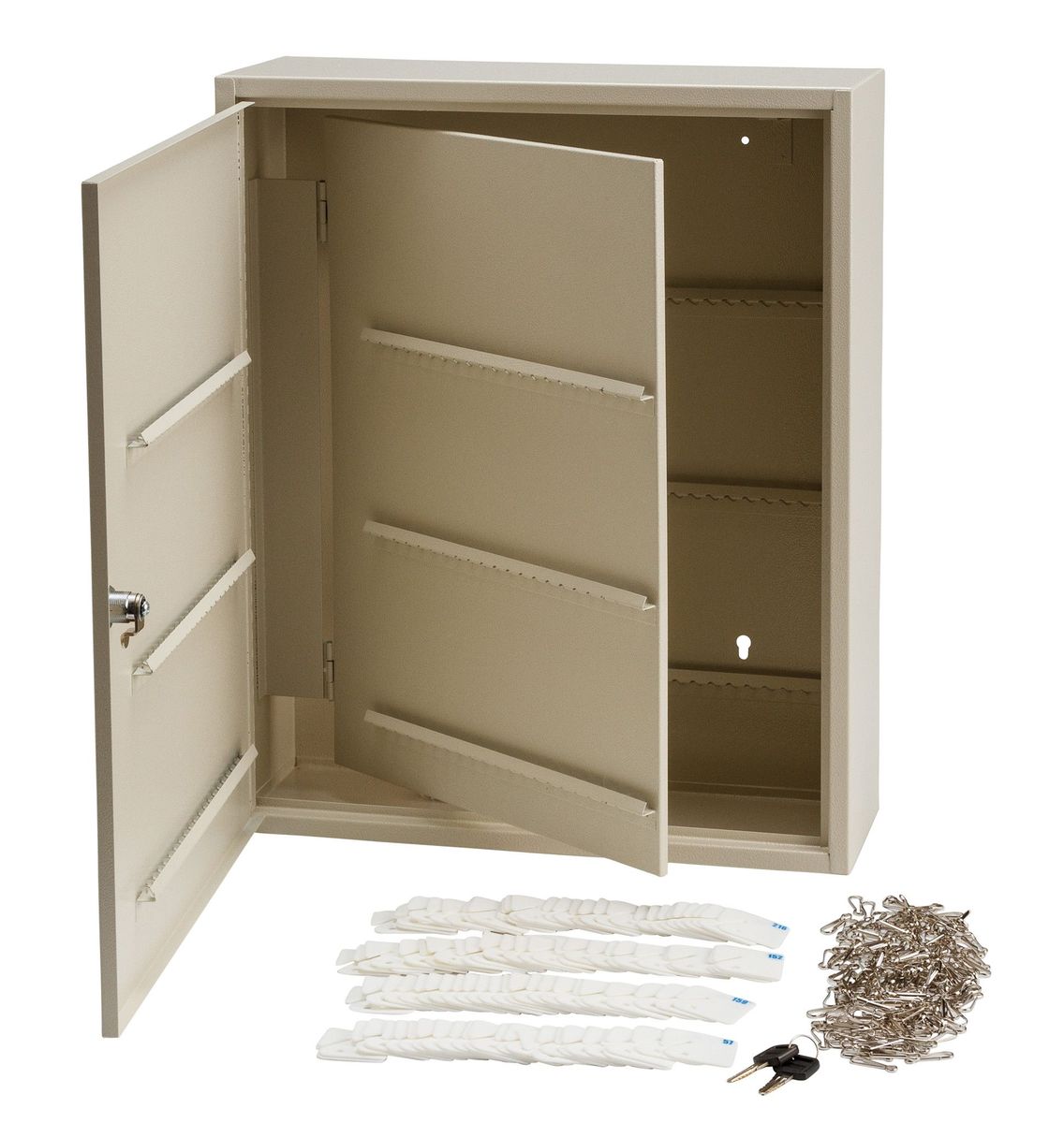 Brady® 4/5 cu ft Tan Steel Key Cabinet