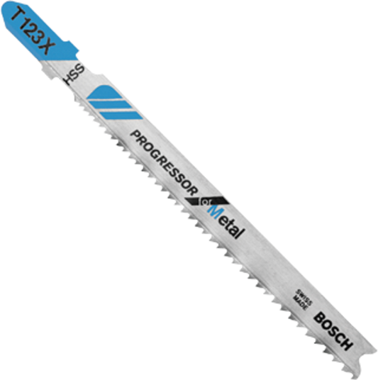 Bosch T101AO100  3", 20TPI, HCS, T-Shank Jigsaw Blade (100/PK) (Per Pack)