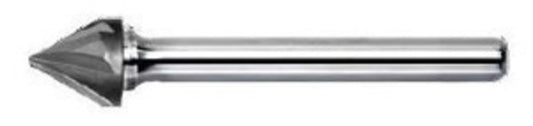RADNOR™ SJ-9FM 1" X 15/16" 60° Cone Shape Aluminum Cut Carbide Burr