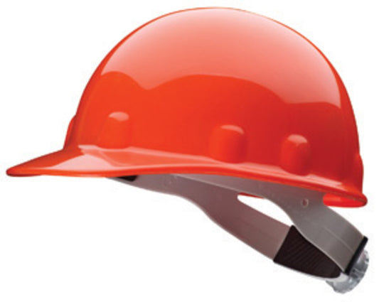 Honeywell Orange Fibre-Metal® E-2 SuperEight Thermoplastic Cap Style Hard Hat With 8 Point Ratchet Suspension