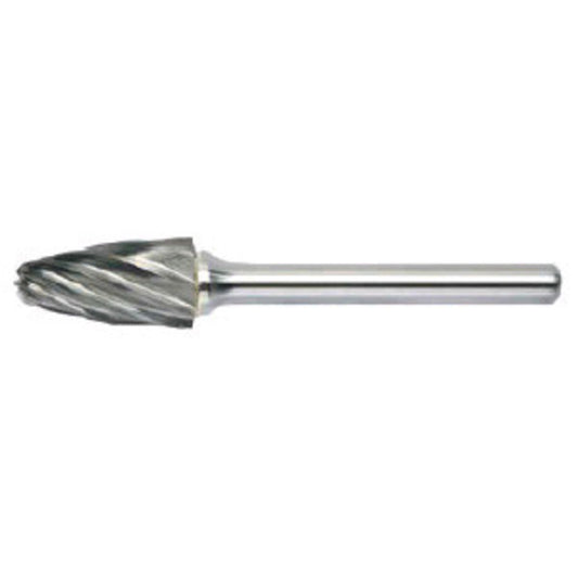 RADNOR™ SF-6FM 5/8" X 1" Radius Tree Shape Aluminum Cut Carbide Burr