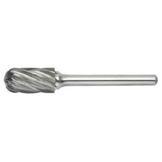 RADNOR™ SC-16FM 3/4" X 3/4" Cylindrical (Radius End) Shape Aluminum Cut Carbide Burr