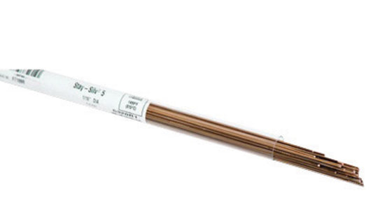 Harris® 3/32" X 36" BCuP-3 Stay-Silv® 5 Round Brazing Alloy Filler Metal 25 lb Box