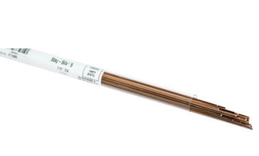 Harris® .050" X 1/8" X 20" BCuP-3 Stay-Silv® 5 Flat Brazing Alloy Filler Metal 25 lb Box