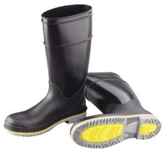 Dunlop® Protective Footwear Size 13 Flex3™ Black 16" Polyblend/PVC Knee Boots