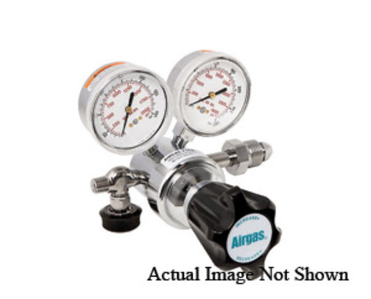 Airgas® Model N114G350 Brass High Delivery Pressure Single Stage Regulator With 1/4" FNPT Connection