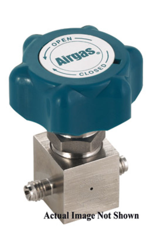 Diaphragm Packless Valve Stainless Steel 1/4 FNPT X 1/4 MNPT