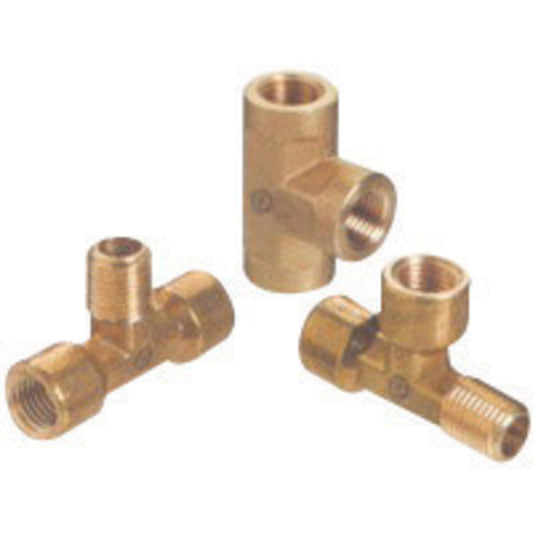 Western® 3/4" NPT Female Brass 3000 psig 3-Way Pipe Tee
