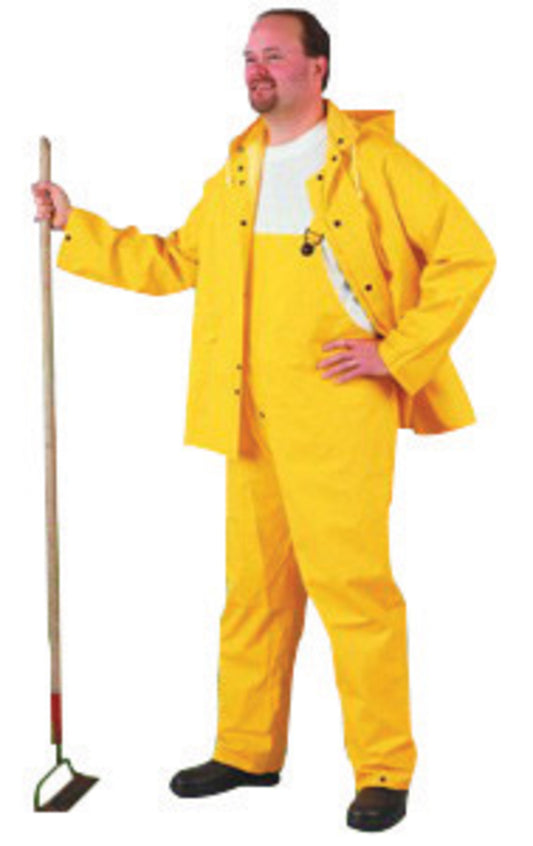 Dunlop® Protective Footwear 3X Yellow Sitex .35 mm Polyester And PVC Suit