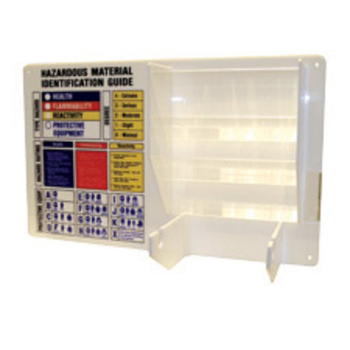 Brady® 11" X 18" White Prinzing® Acrylic Label Holder