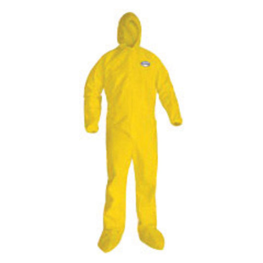 Kimberly-Clark Professional™ Medium Yellow KleenGuard™ A70 1.5 mil Polypropylene/Polyethylene Coveralls