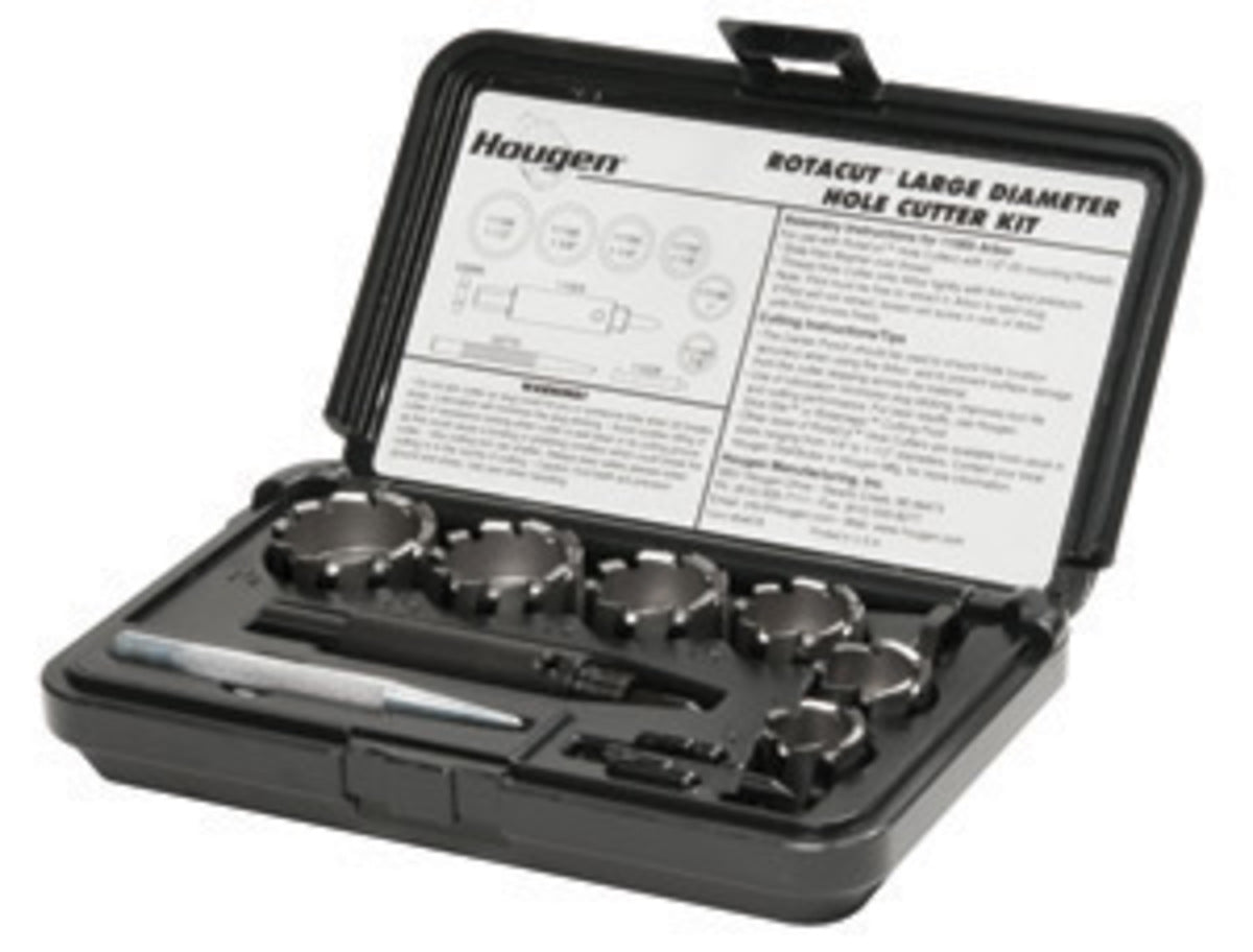 Hougen® 7/8" - 1 1/2" X 1/2" RotaCut™ Sheet Metal Cutter Kit