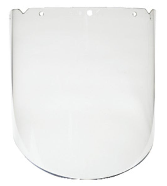 MSA V-Gard® 9.25" X 17" X .098" Clear Polycarbonate Faceshield