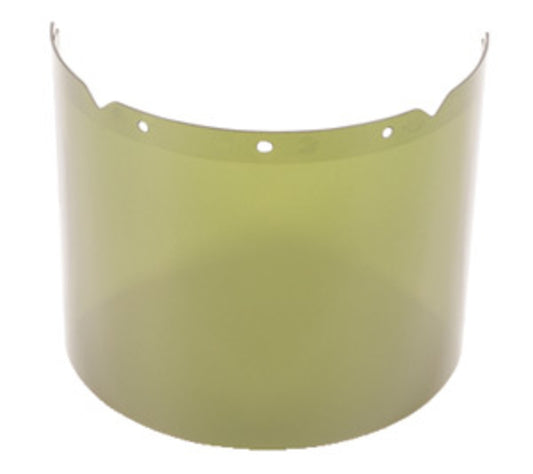 MSA V-Gard® 8" X 17" X .098" Shade 3 Polycarbonate Faceshield