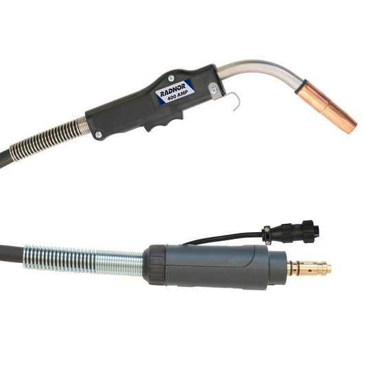 RADNOR™ 400 Amp  .035" - .045" Air Cooled - 25' Cable/Tweco® 4 Pin Style Connector