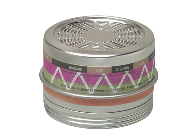 MSA Comfo® Chlorine, Mecury Vapor (Mersorb) Respirator Cartridge ...