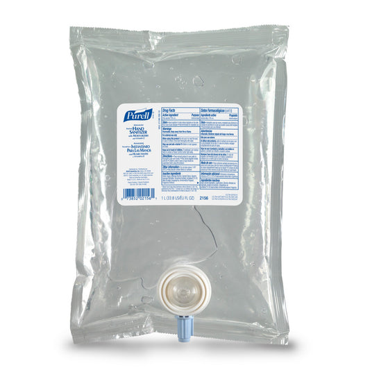 GOJO® 1000 ml Refill Clear PURELL® Fragrance-Free Hand Sanitizer