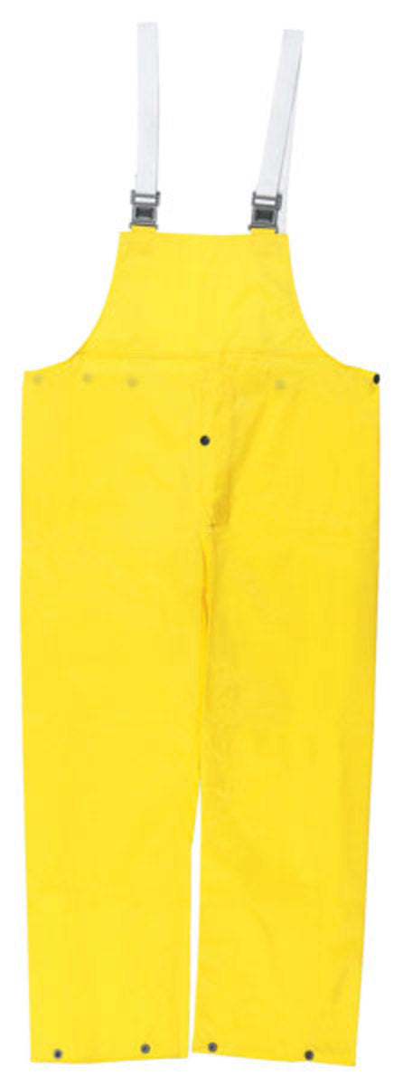 MCR Safety® Large Yellow Navigator .22 mm Nylon/Polyurethane Overalls