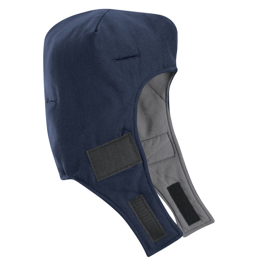 Bulwark® Medium Regular Navy Blue Nomex® Aramid/Kevlar® Aramid/Nomex® IIIA Flame Resistant Hat Liner With Meta-Aramid  Lining Hook And Loop Closure