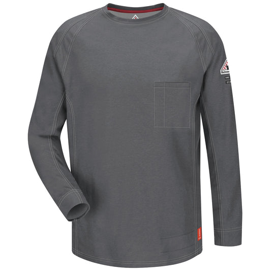 Bulwark® X-Large Regular Charcoal Westex G2™ Fabrics By Milliken®/Cotton/Polyester/Polyoxadiazole Flame Resistant Long Sleeve Shirt