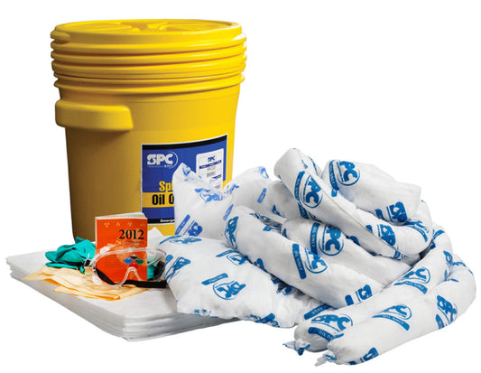 Brady® 20 gal Drum SPC™ Yellow Polypropylene Spill Kit