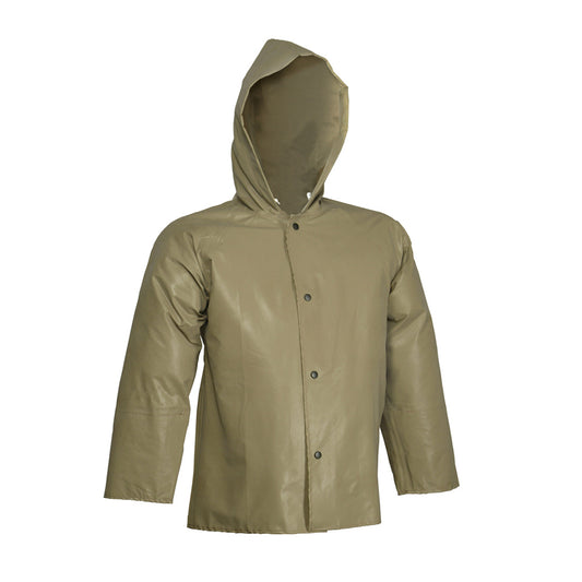 Tingley Large Green 31" Magnaprene™ 12 mil Neoprene And Nylon Rain Coat