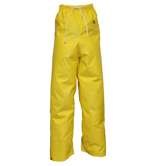 Tingley Small Yellow 28" DuraScrim™ 10.5 mil PVC And Polyester Bib Overalls