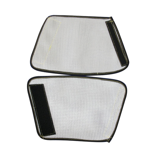 Chicago Protective Apparel Large/7" White Nylon Mesh Sleeve With Velcro® Closure