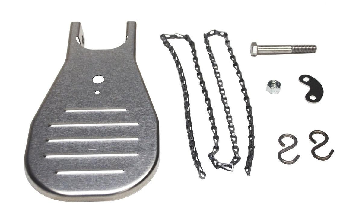 Bradley® 13.125" X 8.688" X 2.938" Diamond Rubber® Foot Treadle Kit