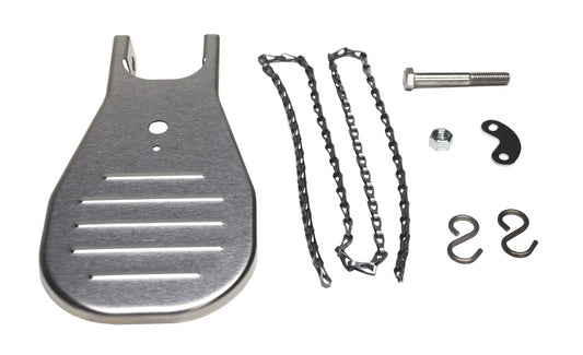 Bradley® 13.125" X 8.688" X 2.938" Diamond Rubber® Foot Treadle Kit