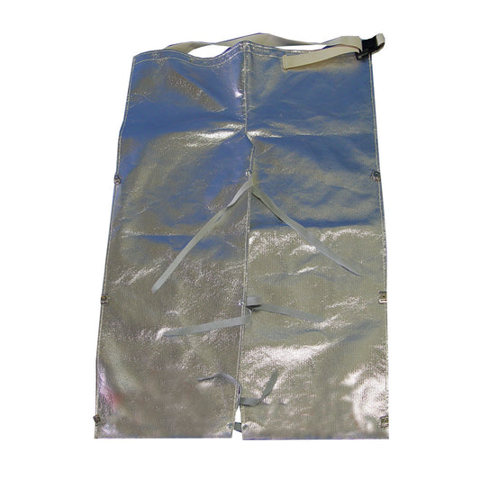 Chicago Protective Apparel Gray Aluminized Para-Aramid Blend Heat Resistant Chaps