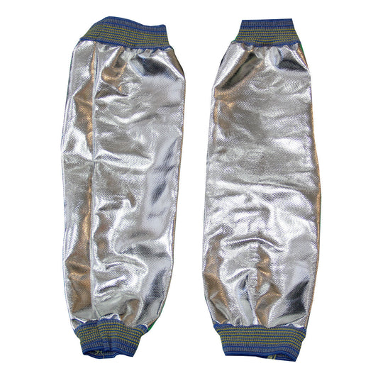 Chicago Protective Apparel Gray Aluminized Para-Aramid Blend Heat Resistant Sleeves