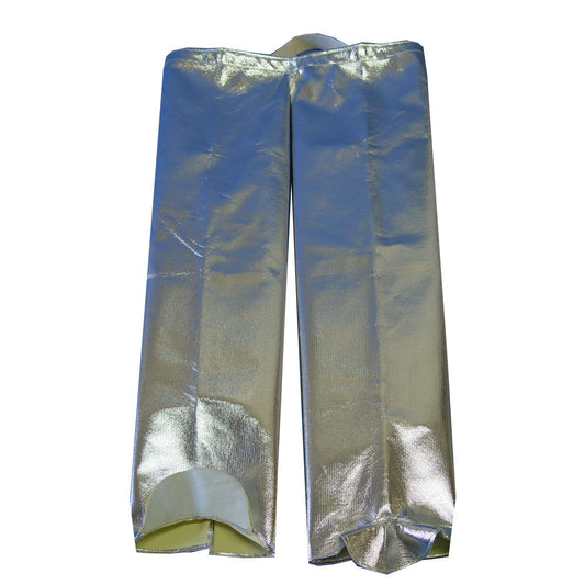 Chicago Protective Apparel Gray Aluminized Para-Aramid Blend Heat Resistant Leggings