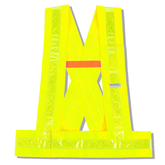 Ergodyne X-Large - 2X Lime GloWear® 8140BA Oxford Polyester Sash