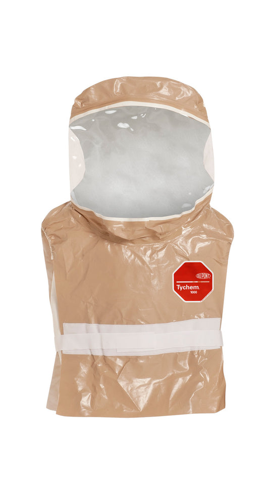 DuPont™ Tan Tychem® 5000 18 mil Tychem® 5000 Chemical Protective Hood (With Visor)