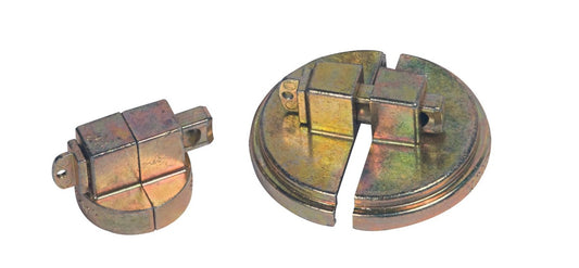 Justrite® 2" NPT Yellow Brass Drum Lock Set