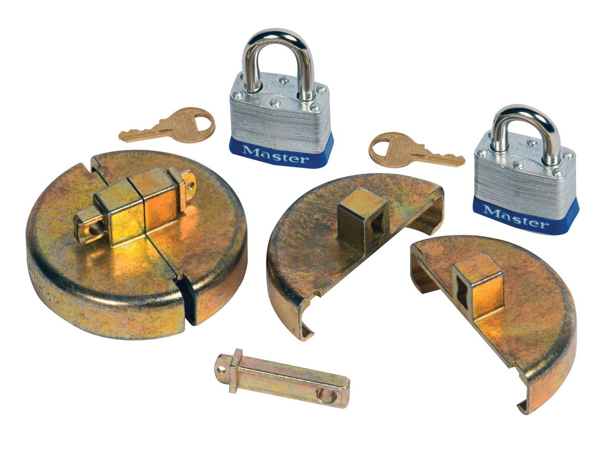 Justrite® 2" Yellow Brass Drum Lock Set