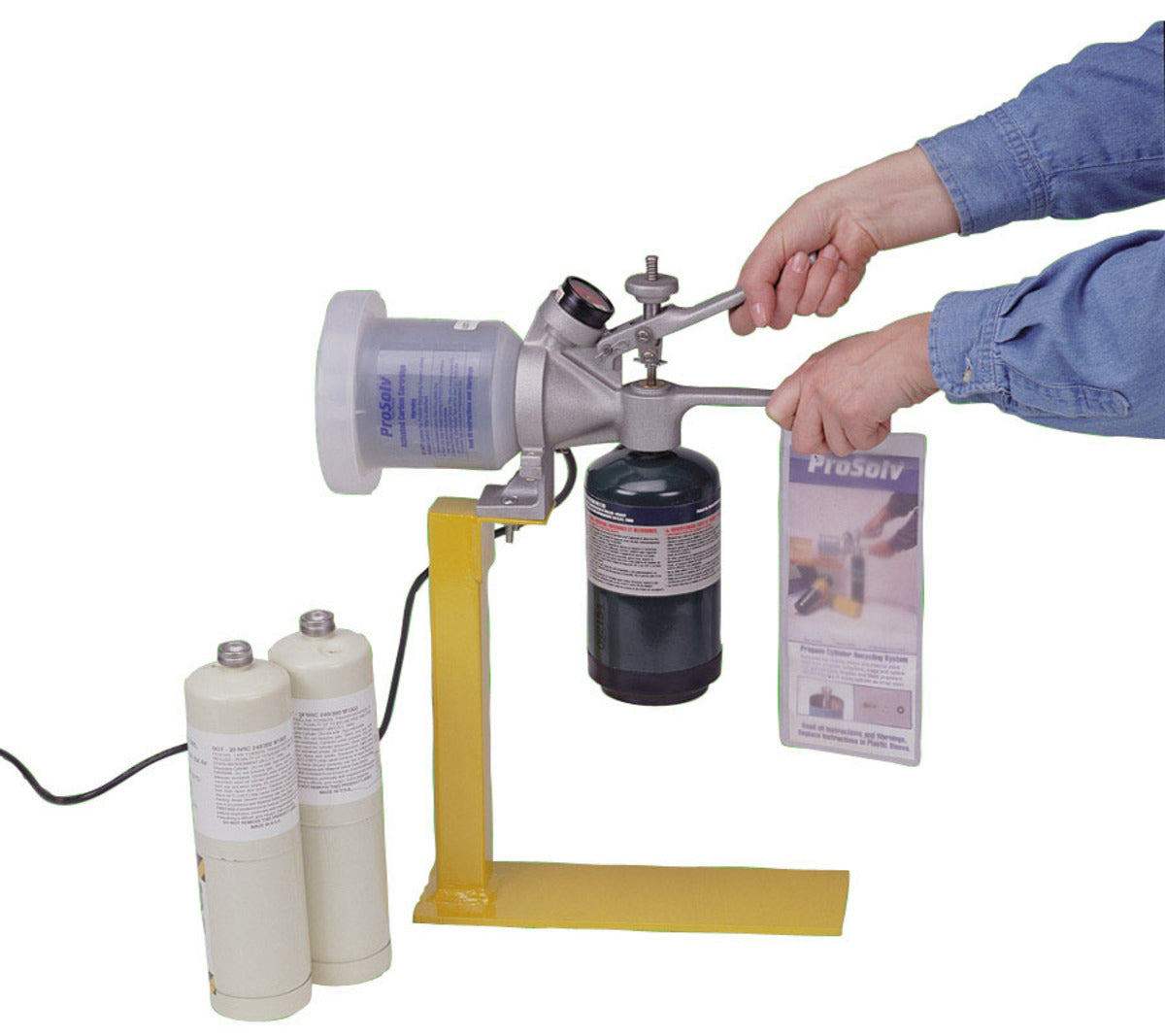 Justrite® Gray Prosolv® Metal Recycling System