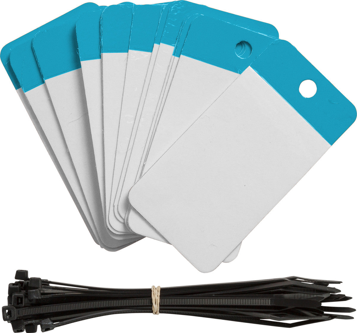 Brady® 5" X 2.5" Blue Rigid Polyester Tag (25 Per Pack)