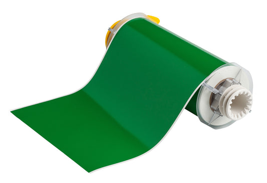 Brady® 8" X 50' Green BBP®85 Permanent Acrylic Vinyl Label (50 ft Per Roll)