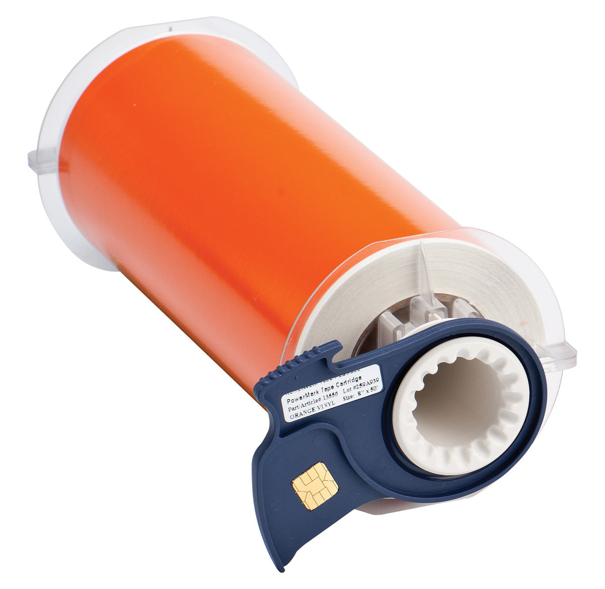 Brady® 8" X 50' Orange BBP®85 Permanent Acrylic Vinyl Label (50 ft Per Roll)