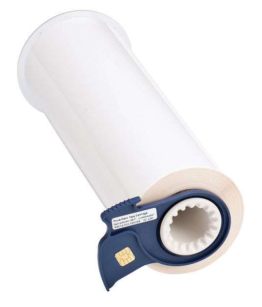 Brady® 10" X 50' White BBP®85 Permanent Acrylic Polyester Label (50 ft Per Roll)