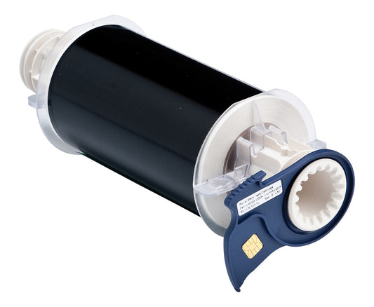 Brady® 6" X 50' Black BBP®85 Permanent Acrylic Vinyl Label (50 ft Per Roll)