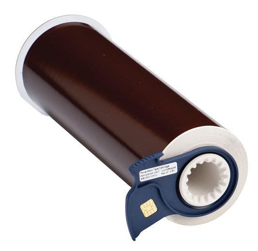 Brady® 10" X 50' Brown BBP®85 Permanent Acrylic Vinyl Label (50 ft Per Roll)