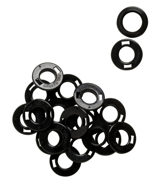 Brady® 10" X 1 7/20" X 7 3/10" Black Grommet (100 Per Pack)